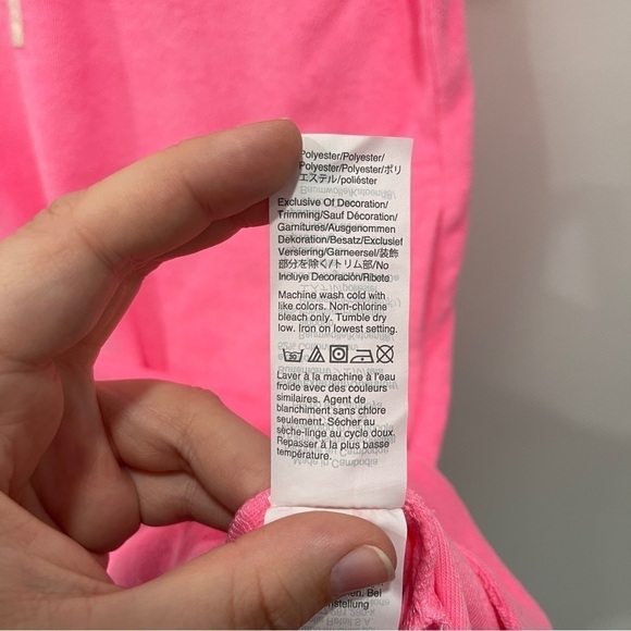 J. Crew Crewcuts Girls’ Terry Hoodie Dress UPF 50 Size 12 - Picture 8 of 10